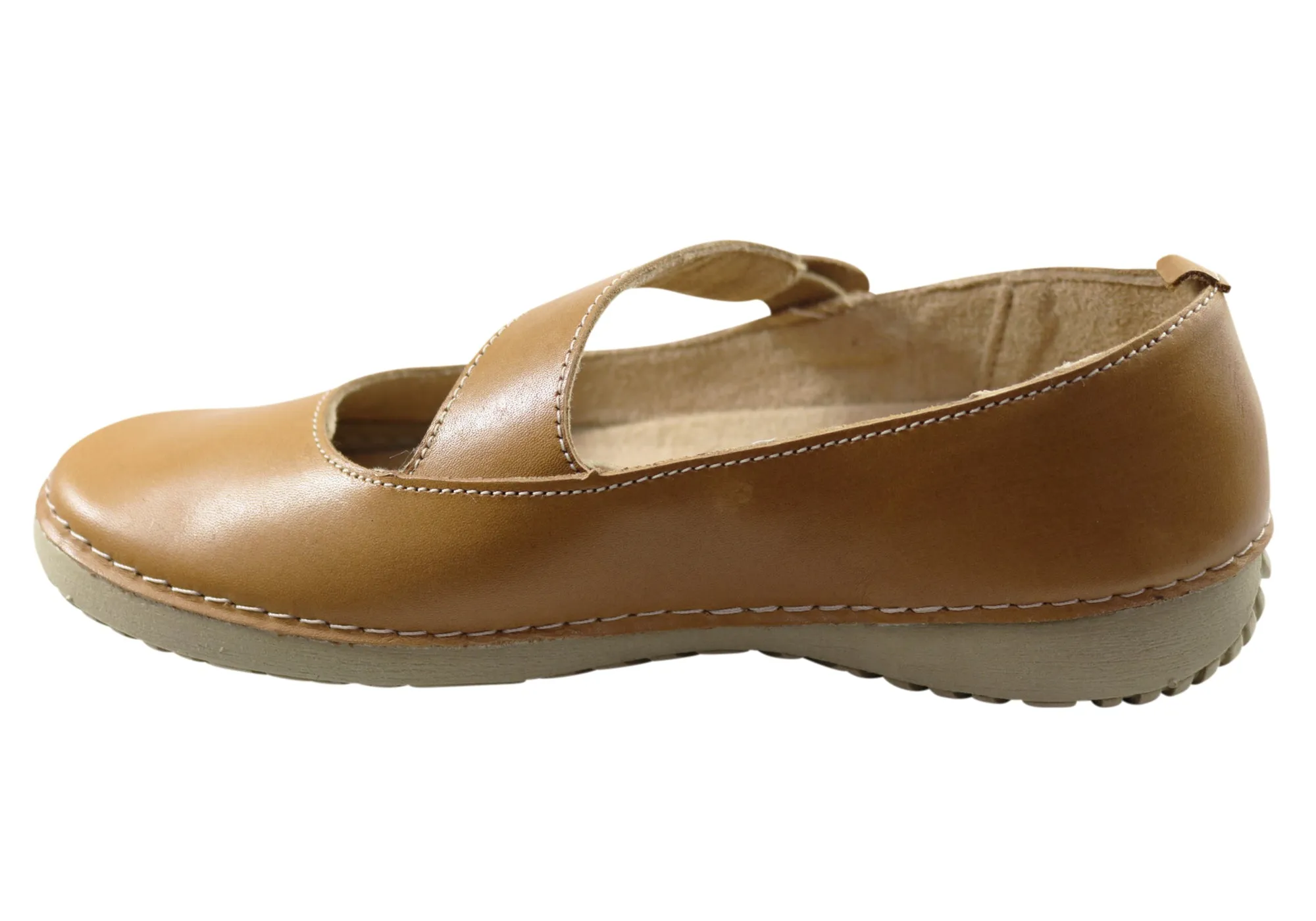 Andacco Oatley Womens Comfortable Leather Shoes Made In Brazil