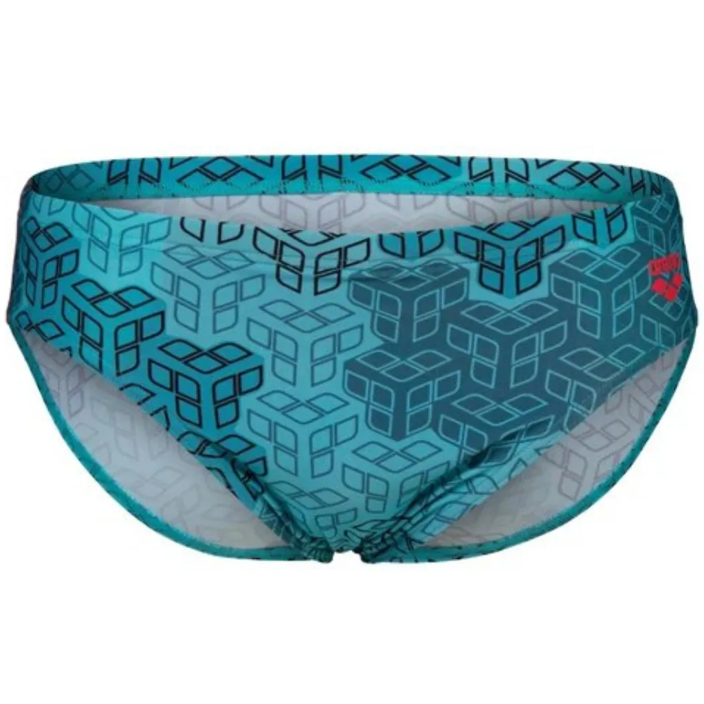 Arena Camo Kikko Brief - Navy/ Multi