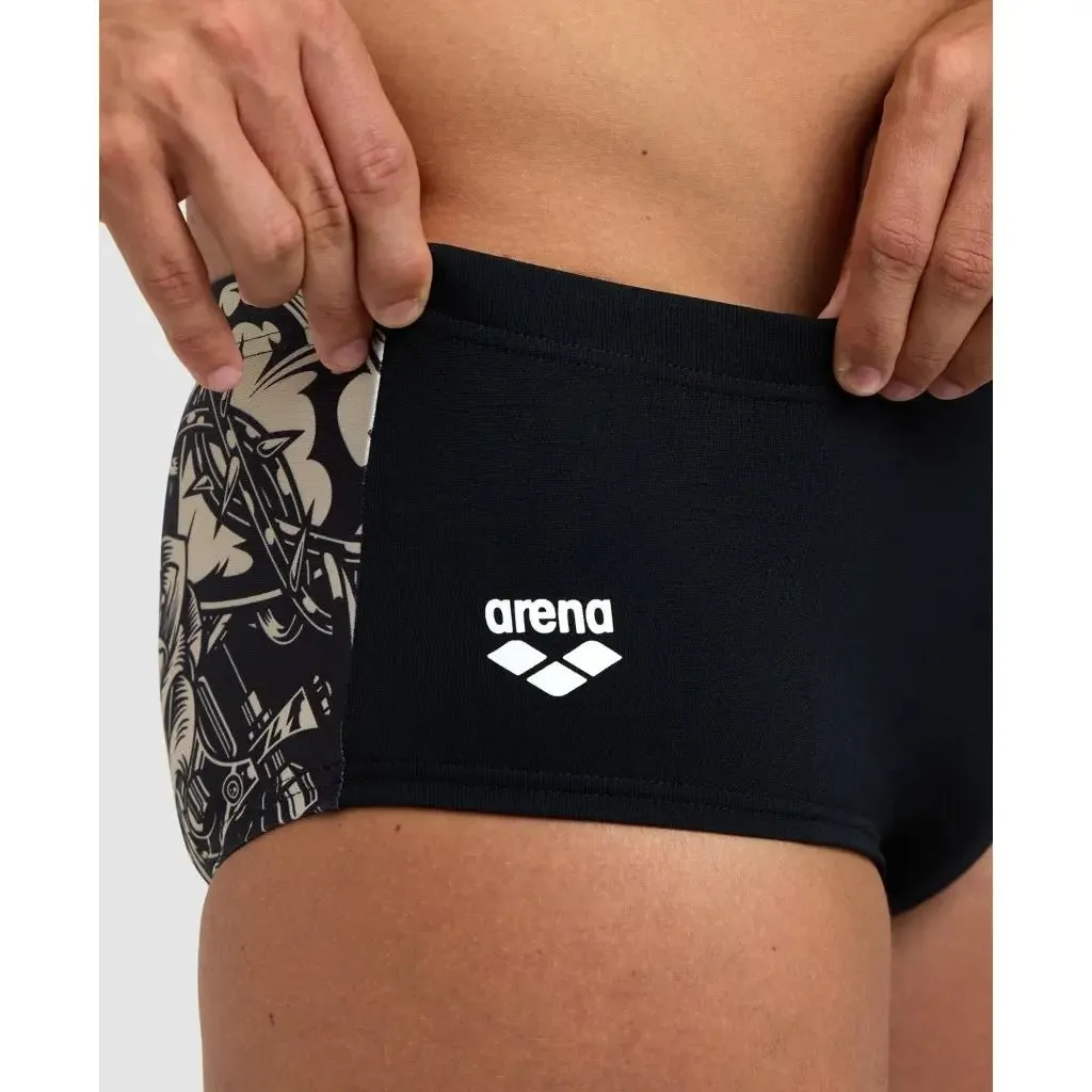 arena Crazy King Skull Low Waist Swim Short