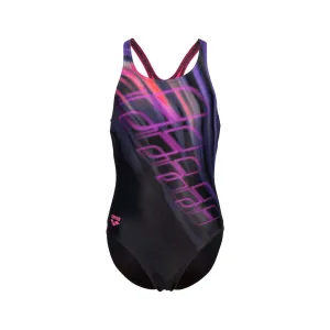 arena Girl's Shading Swim Pro Back L One Piece Swimsuit