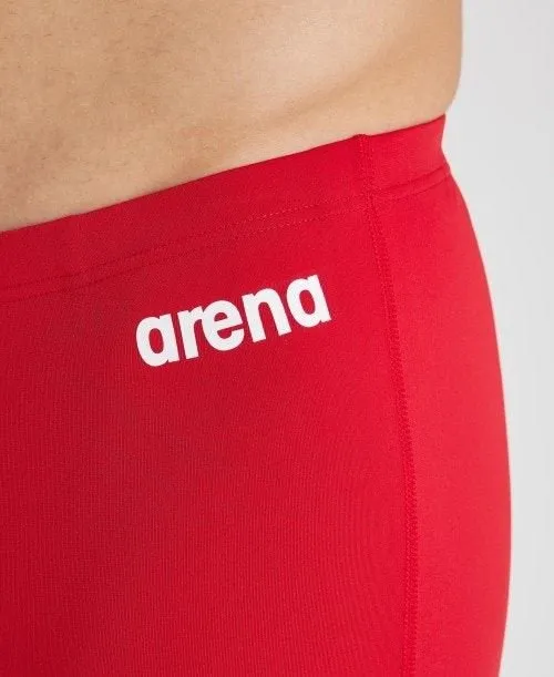 Arena Team Men Swim Jammers Quick Dry 50  UV Protection Athletic Swimsuit - Red