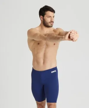 Arena Team Men Swim Jammers Quick Dry Athletic Stretch Fit Swimwear - Navy Blue