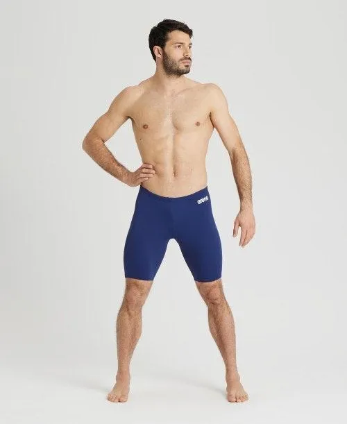 Arena Team Men Swim Jammers Quick Dry Athletic Stretch Fit Swimwear - Navy Blue