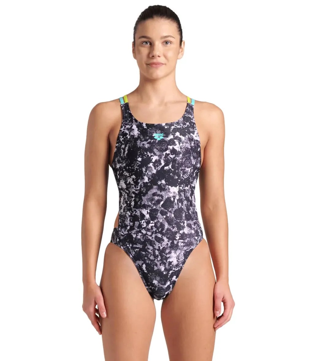 arena Women's Rockin Swim Tech Mulit One Piece Swimsuit