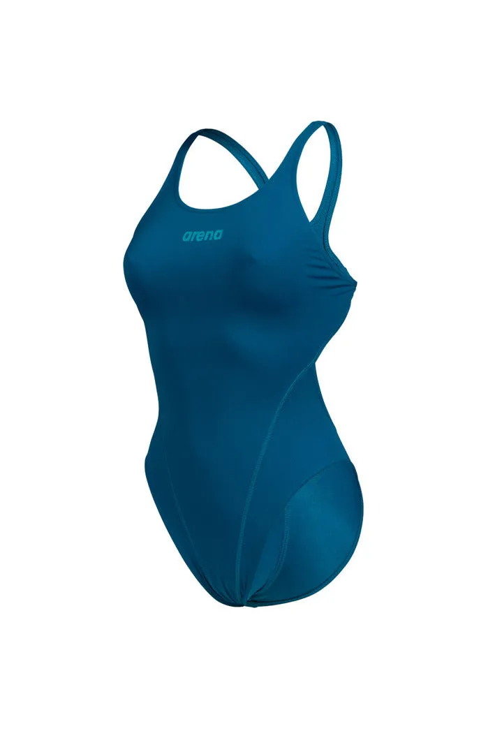 arena Women's Team Swim Tech Solid One Piece Swimsuit