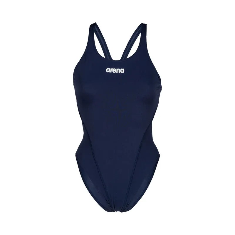 arena Women's Team Swim Tech Solid One Piece Swimsuit