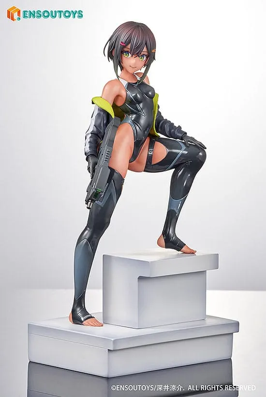 arms note statue 1/7 swim team bucho-chan 22 cm  statues  anime  statue