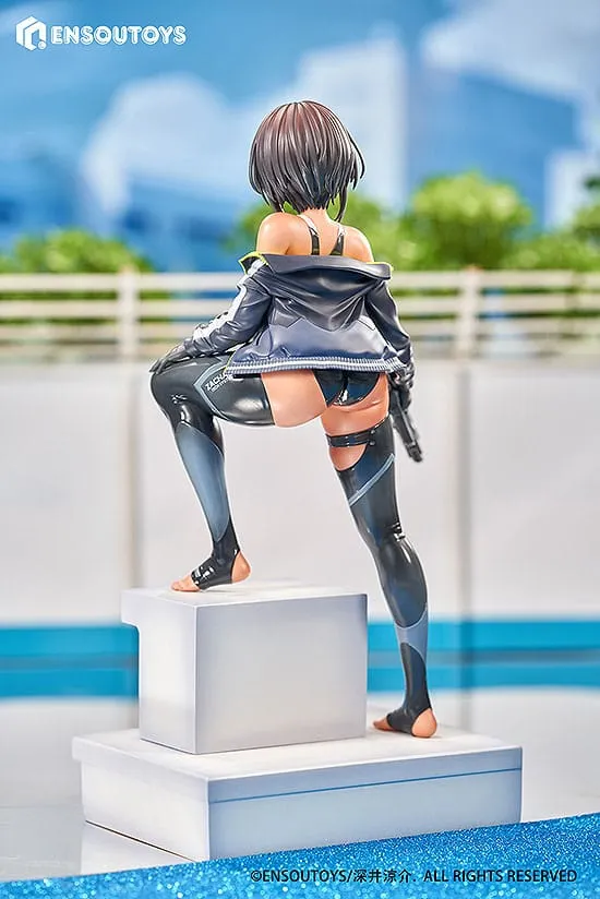 arms note statue 1/7 swim team bucho-chan 22 cm  statues  anime  statue