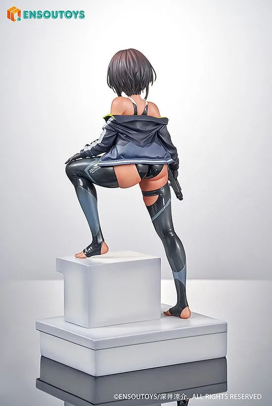 arms note statue 1/7 swim team bucho-chan 22 cm  statues  anime  statue