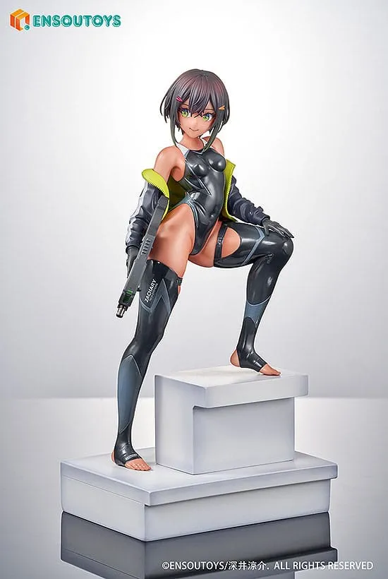 arms note statue 1/7 swim team bucho-chan 22 cm  statues  anime  statue