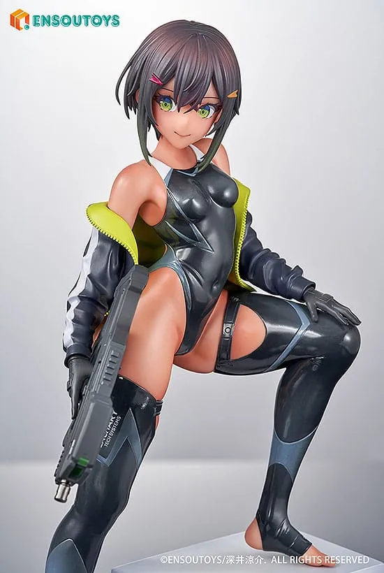 arms note statue 1/7 swim team bucho-chan 22 cm  statues  anime  statue