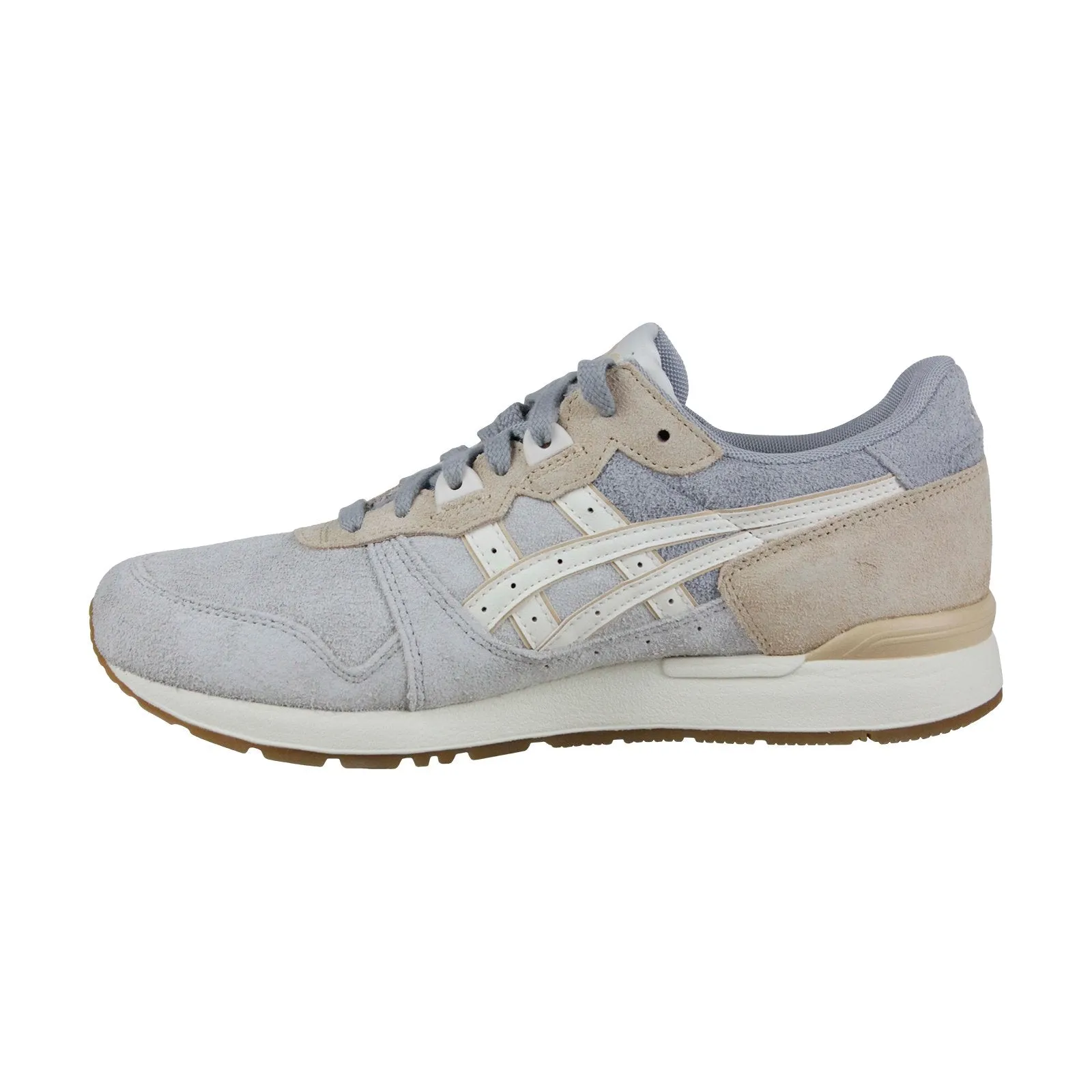 Asics Gel Lyte H826L-9600 Mens Gray Suede Lace Up Lifestyle Sneakers Shoes