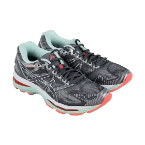 Asics Gel Nimbus 19 T751N-9701 Womens Gray Mesh Low Top Athletic Running Shoes