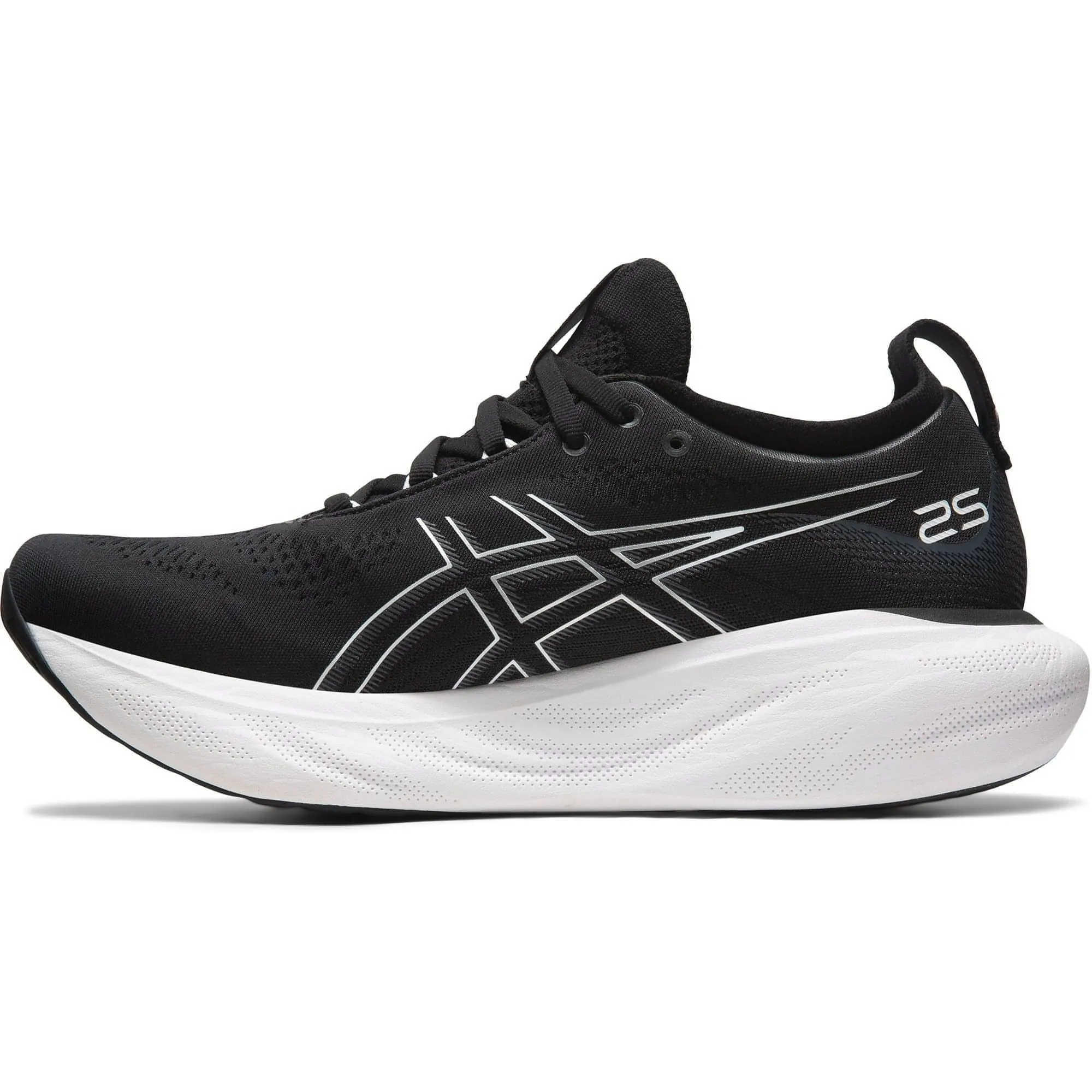 Asics Gel Nimbus 25 Mens Running Shoes - Black