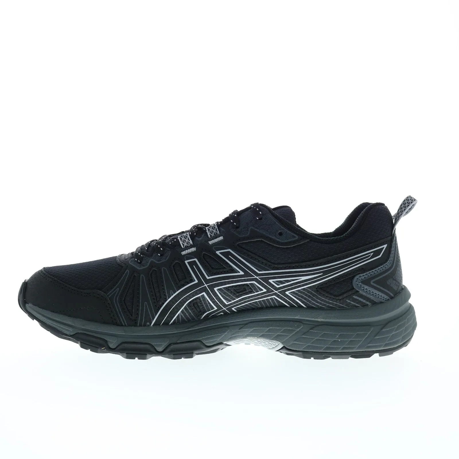 Asics Gel-Venture 7 1012A476-002 Womens Black Mesh Athletic Running Shoes