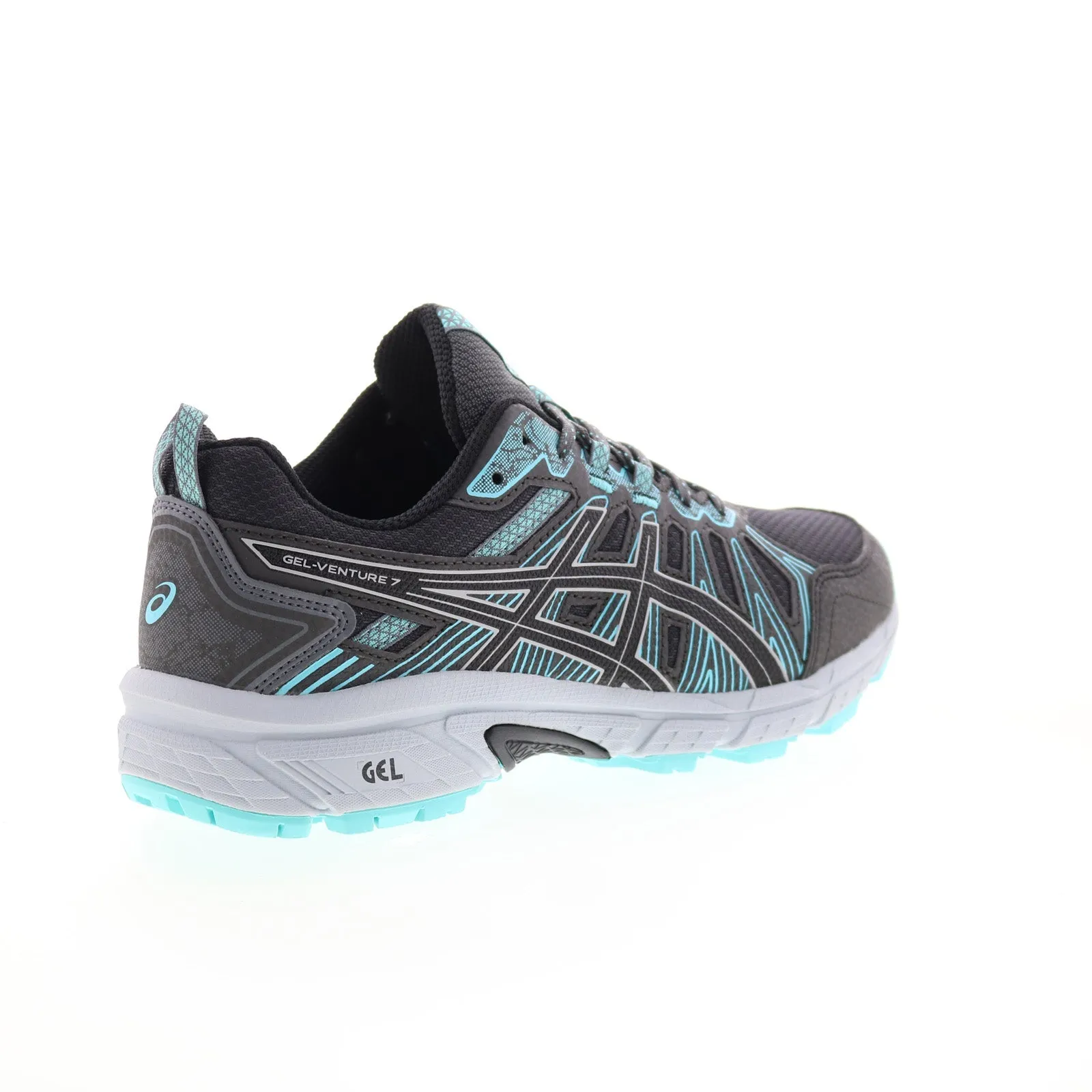 Asics Gel-Venture 7 1012A682-020 Womens Black Wide Athletic Running Shoes