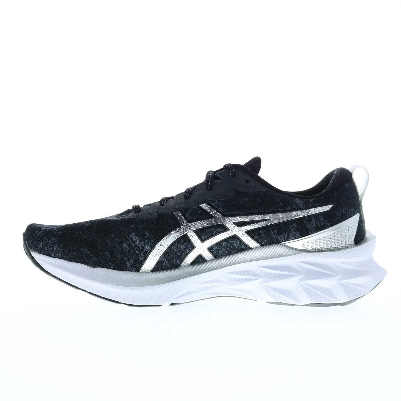 Asics Novablast 2 Platinum 1011B456-020 Mens Black Athletic Running Shoes