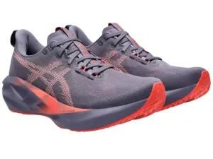 Asics | Novablast 5 | Men's | Greyish Purple/Coral Reef