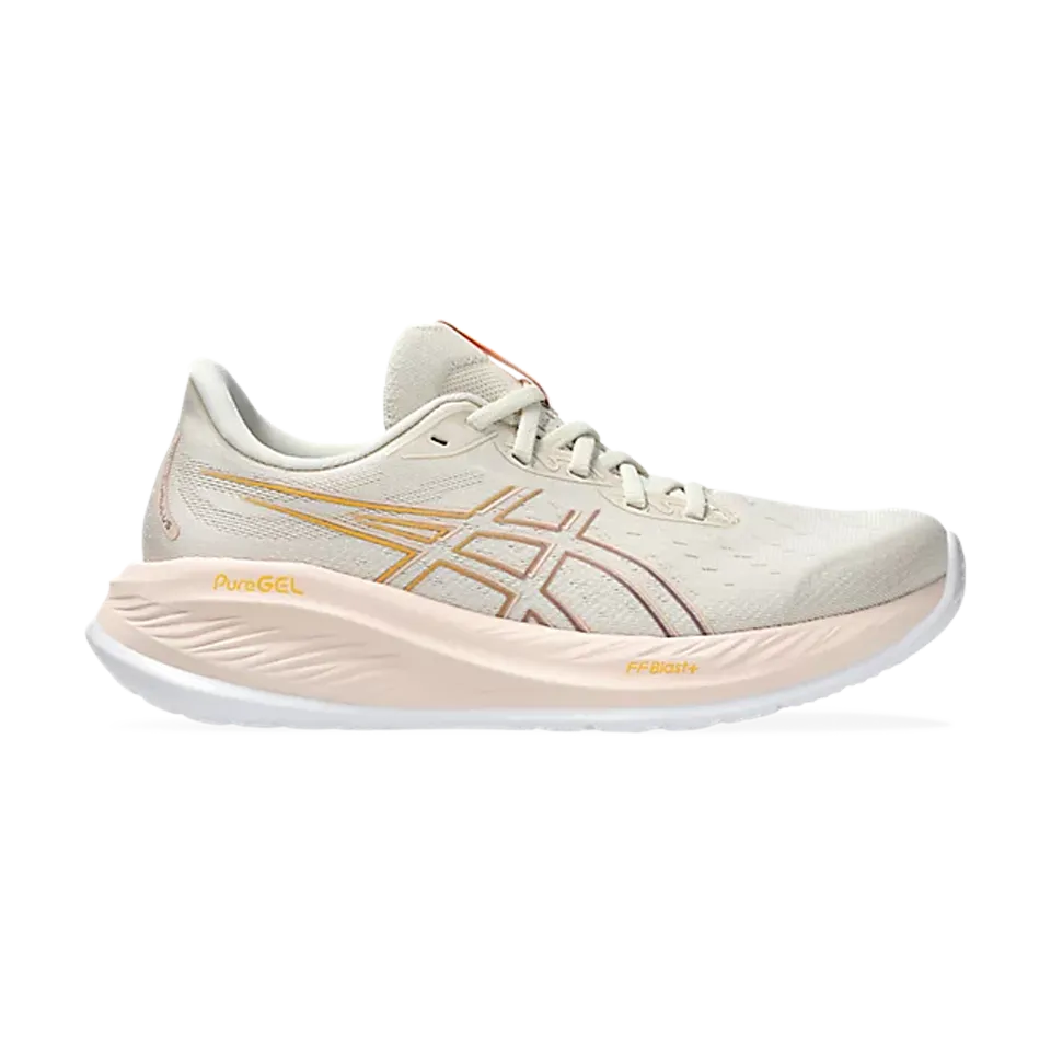 ASICS Women's GEL-CUMULUS 26 Oatmeal/Dusty Mauve