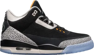 Atmos x Air Jordan 3 Retro Safari Sneakers, Black