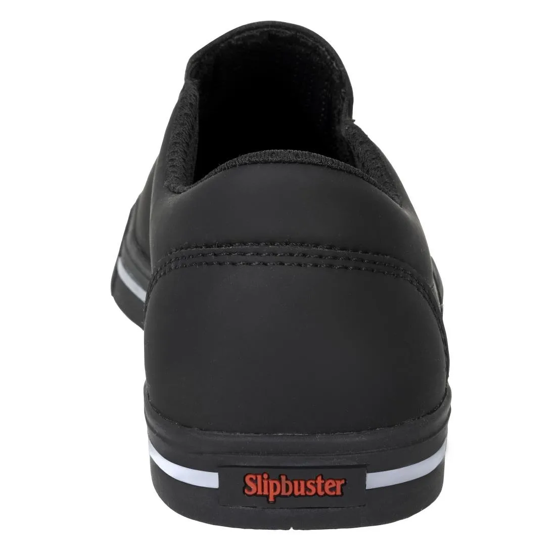 BA062-41 Slipbuster Recycled Microfibre Slip-on Shoe Matte Black 41