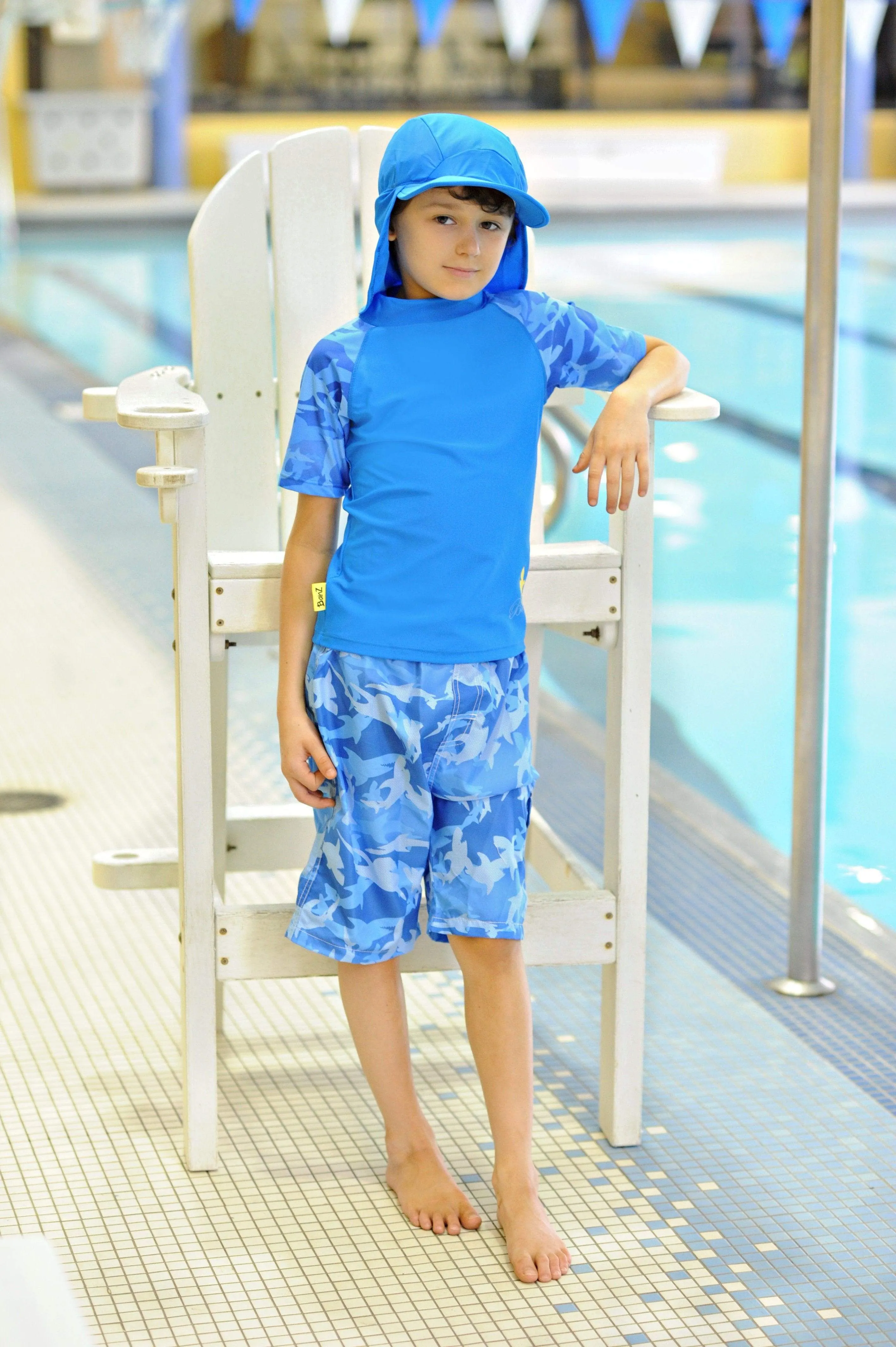 Baby Banz Boys 2-6 Short Sleeve Rashguards