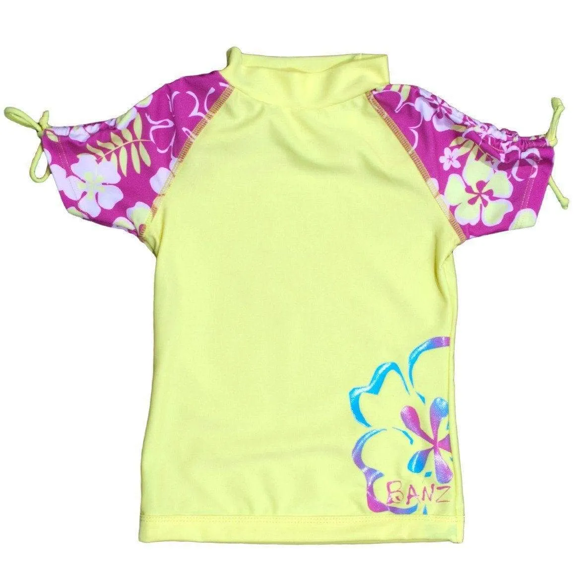 Baby Banz Girls 2-6 Short Sleeve Rashguards