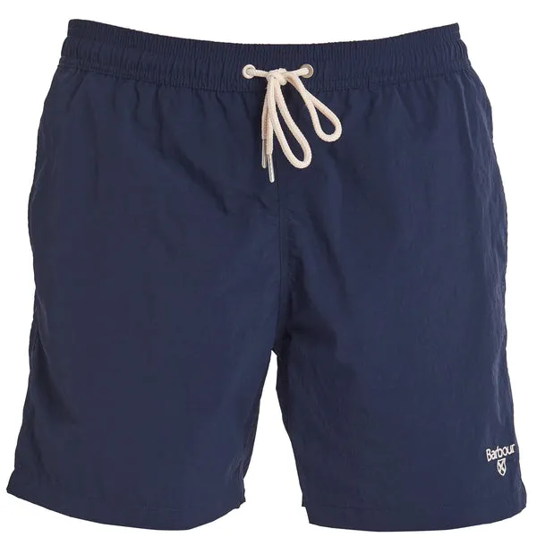 Barbour Logo 5&quot; Swim Shorts - Navy