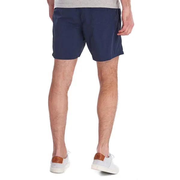 Barbour Logo 5&quot; Swim Shorts - Navy