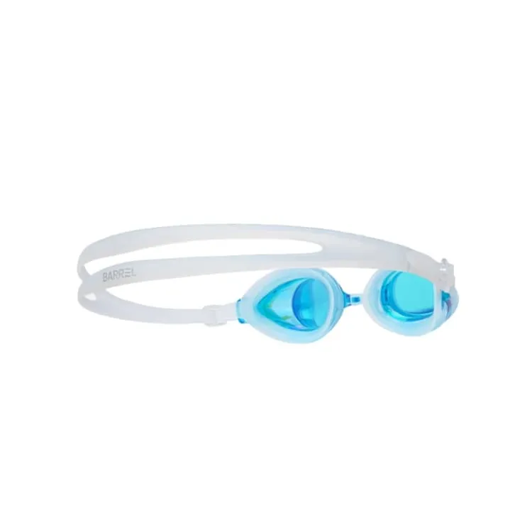 Barrel Glide Mirror Swim Goggles-BLUE/WHITE