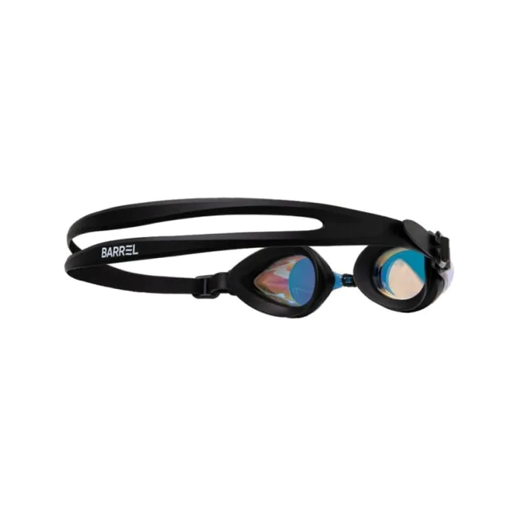 Barrel Glide Mirror Swim Goggles-GOLD/BLACK