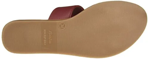 BATA womens Vintage Th Red Flip Flop - 5 UK (5515723)