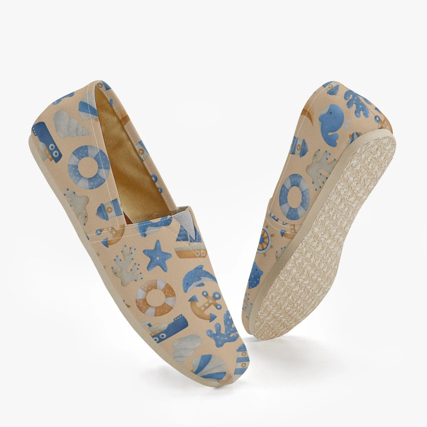 Beach Fun Canvas Toms Shoes