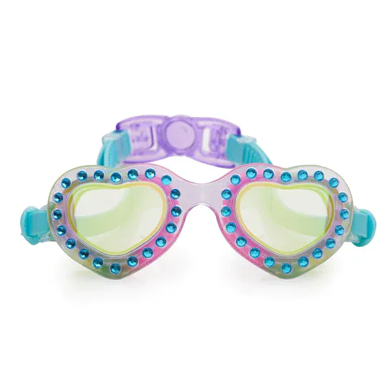 Bling2o Swim Goggles - Heart Throb I Love You Too Blue