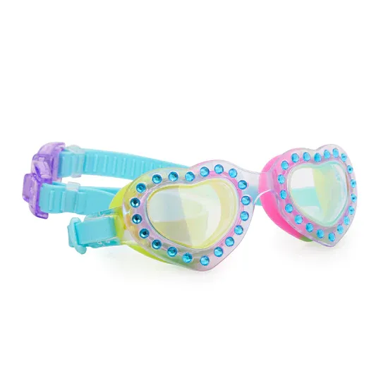 Bling2o Swim Goggles - Heart Throb I Love You Too Blue