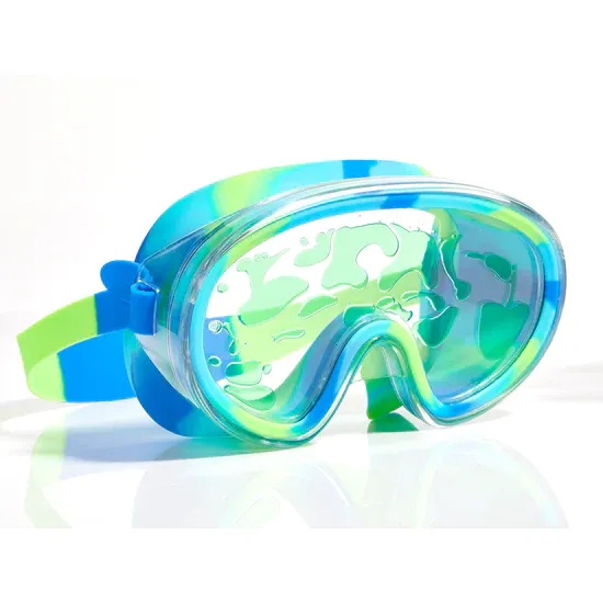 Bling2o Swim Goggles - Molten Lava Lava Lamp Lime