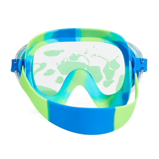 Bling2o Swim Goggles - Molten Lava Lava Lamp Lime