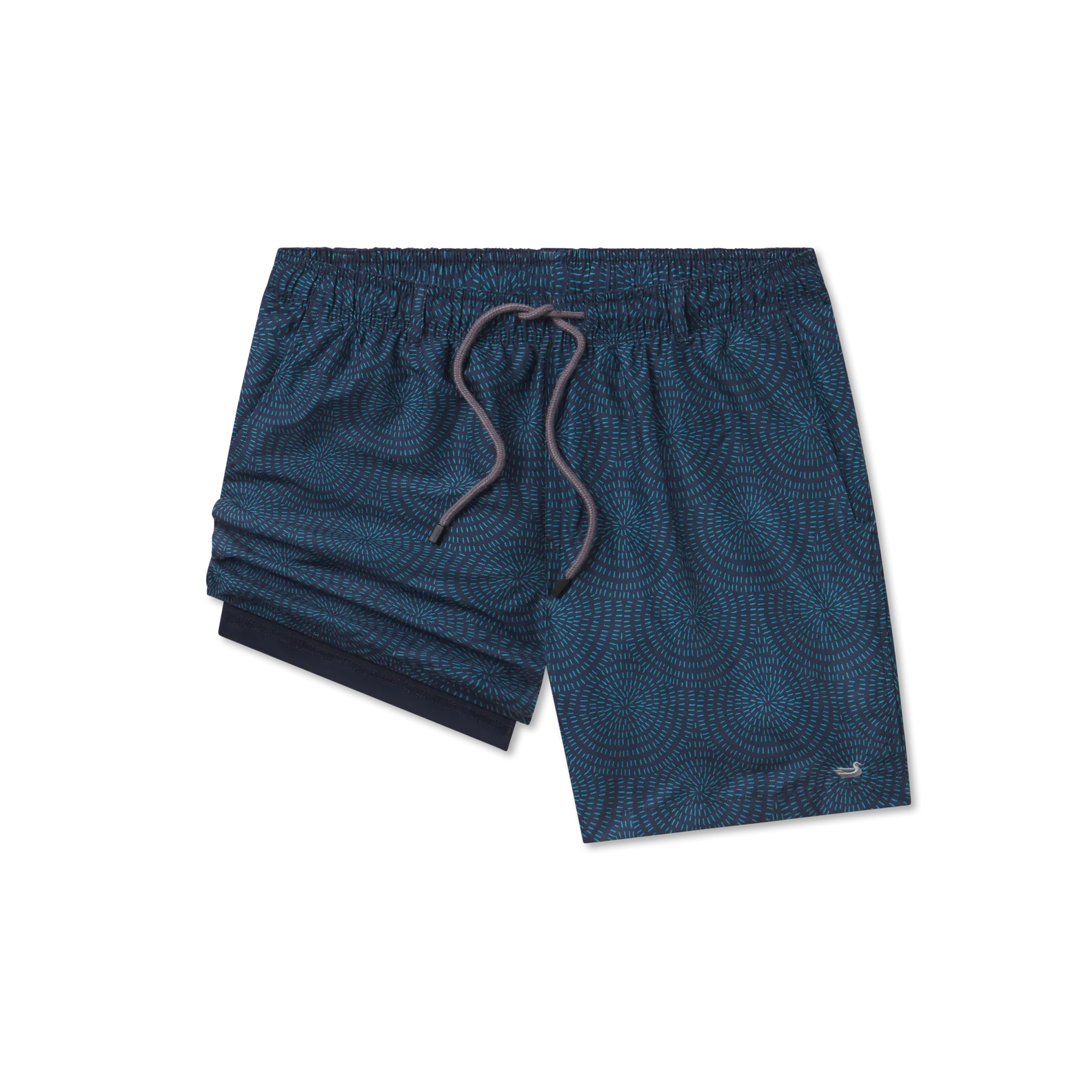 Bodrum Straits Lined Swim Trunk