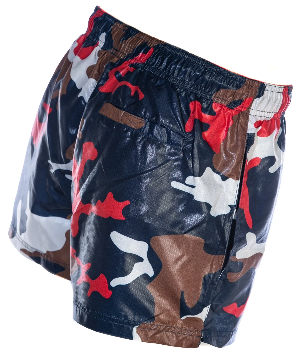 BOSS Barreleye Swim Short in Navy Camo