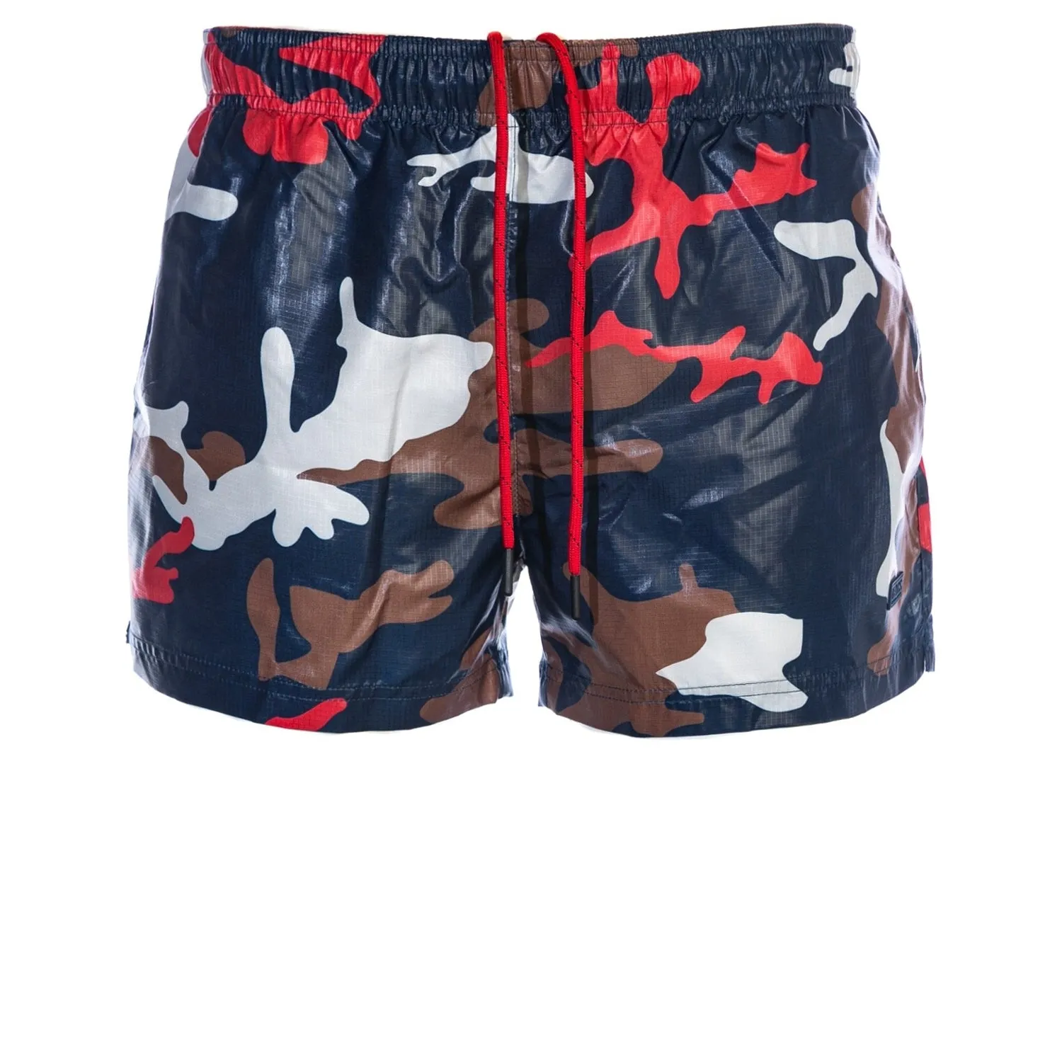 BOSS Barreleye Swim Short in Navy Camo