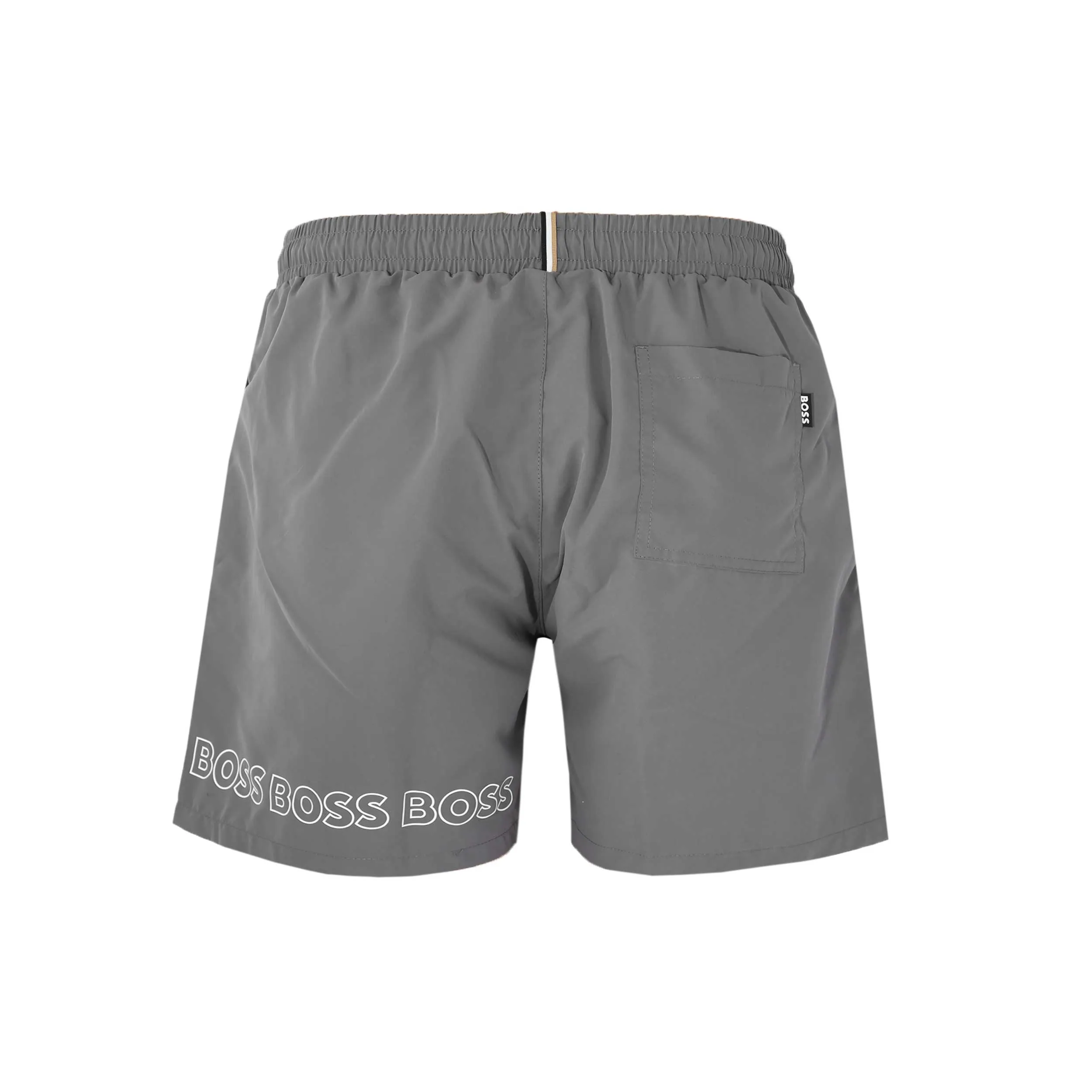 BOSS Dolphin Swim Short in Dark Grey