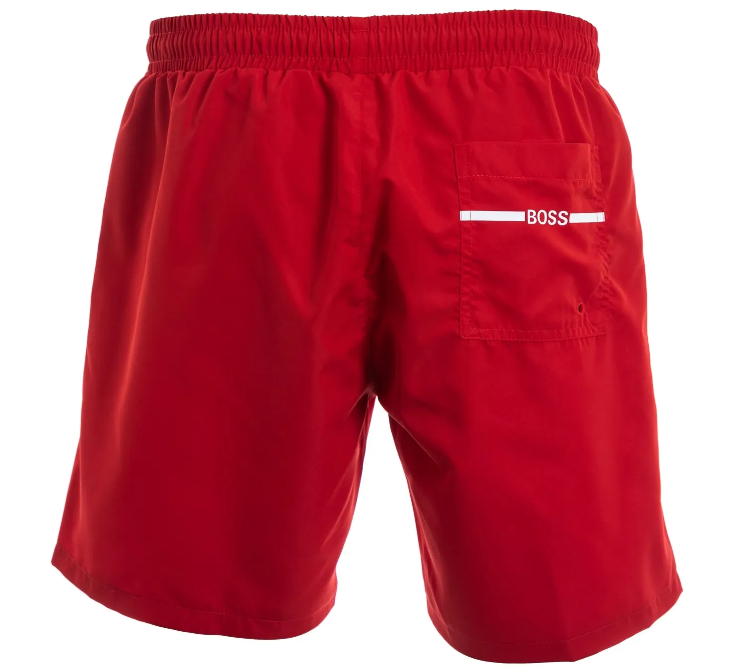 BOSS Dolphin Swim Short in Red