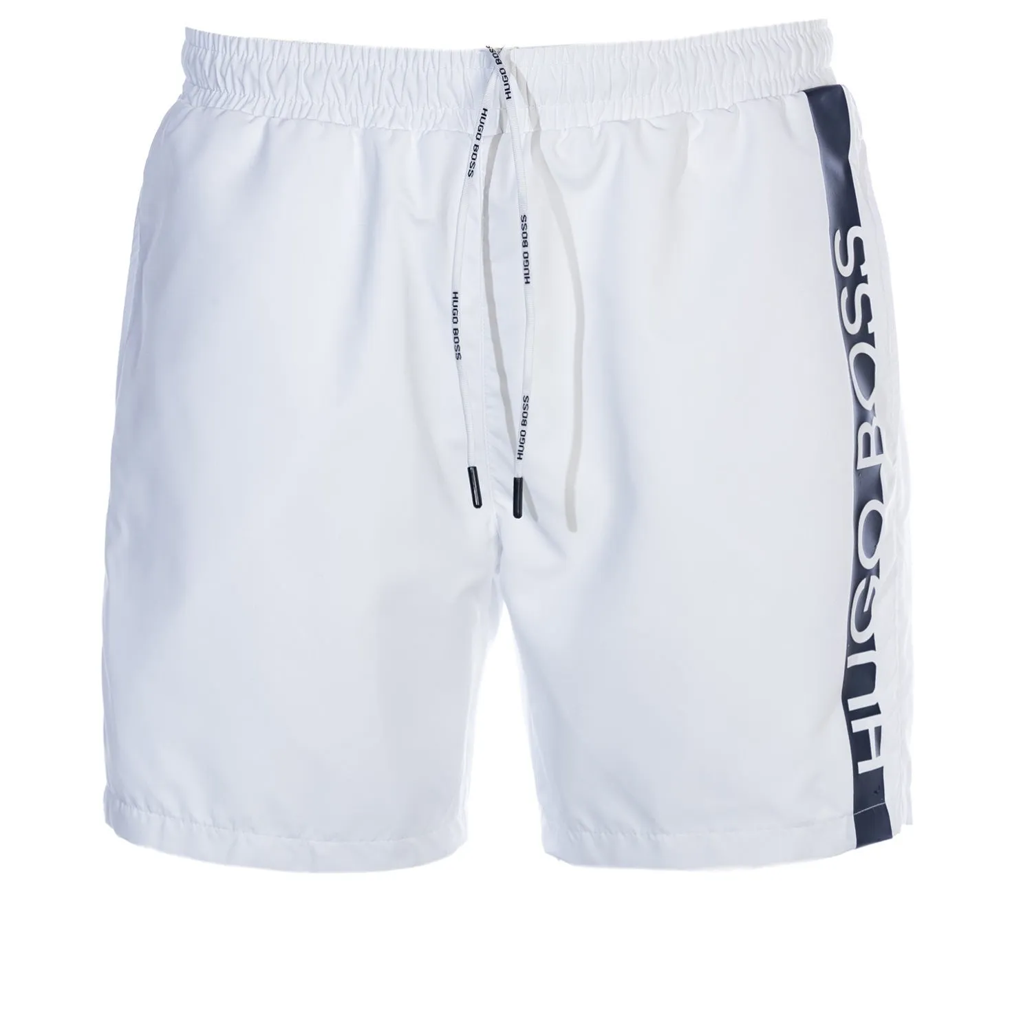 BOSS Dolphin Swim Short in White