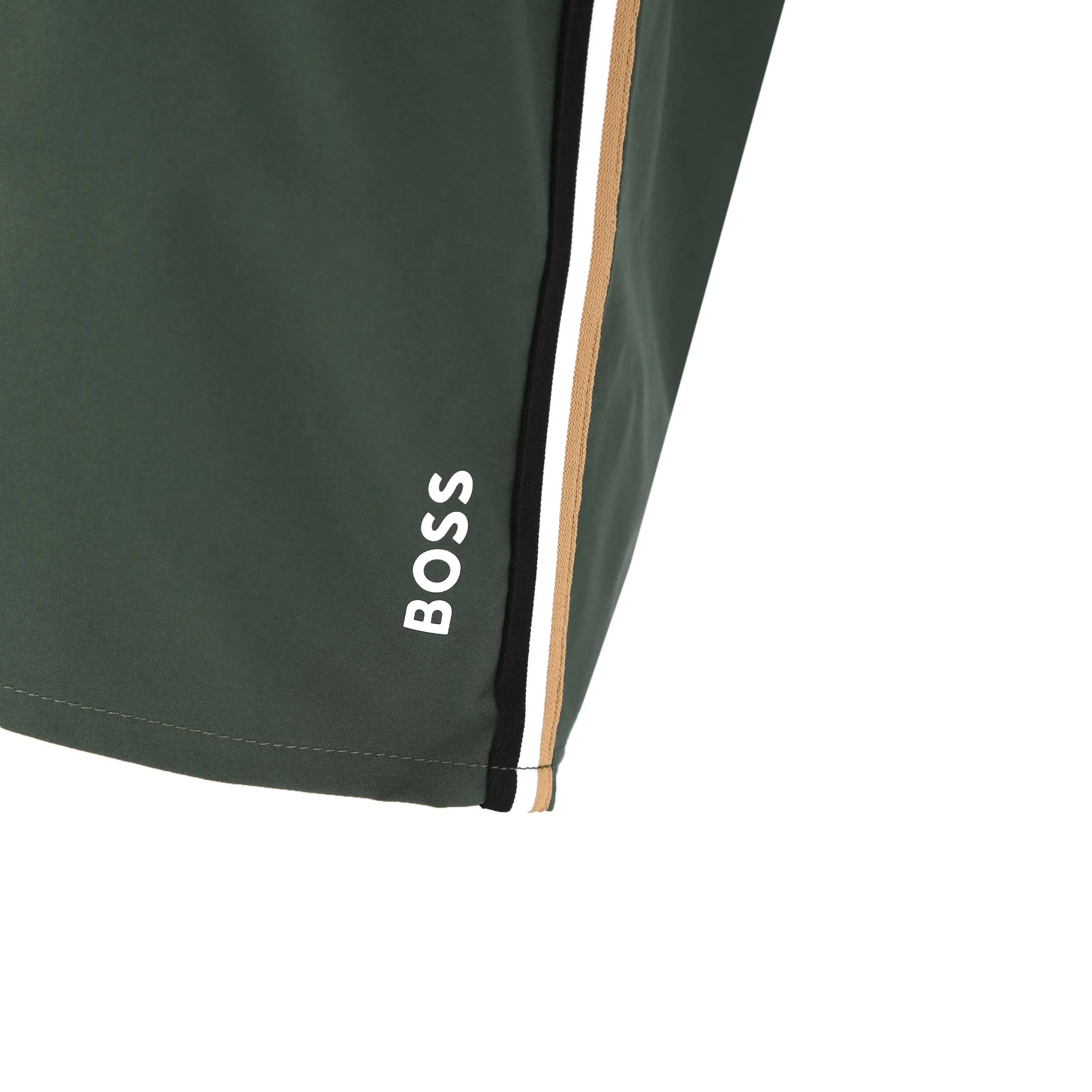 BOSS Iconic Swim Short in Khaki