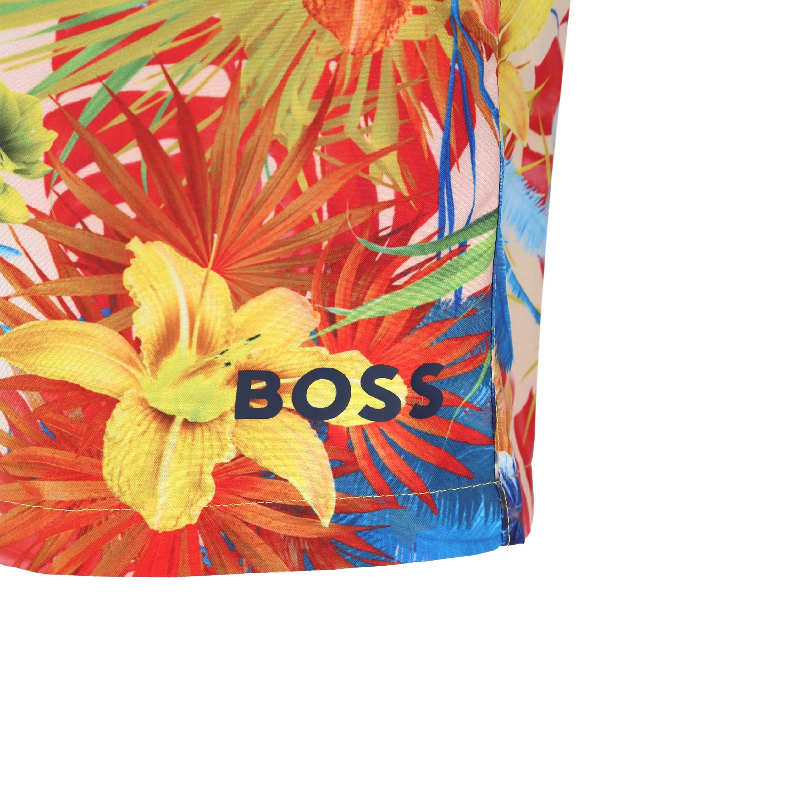 BOSS Piranha Swim Short in Bright Orange