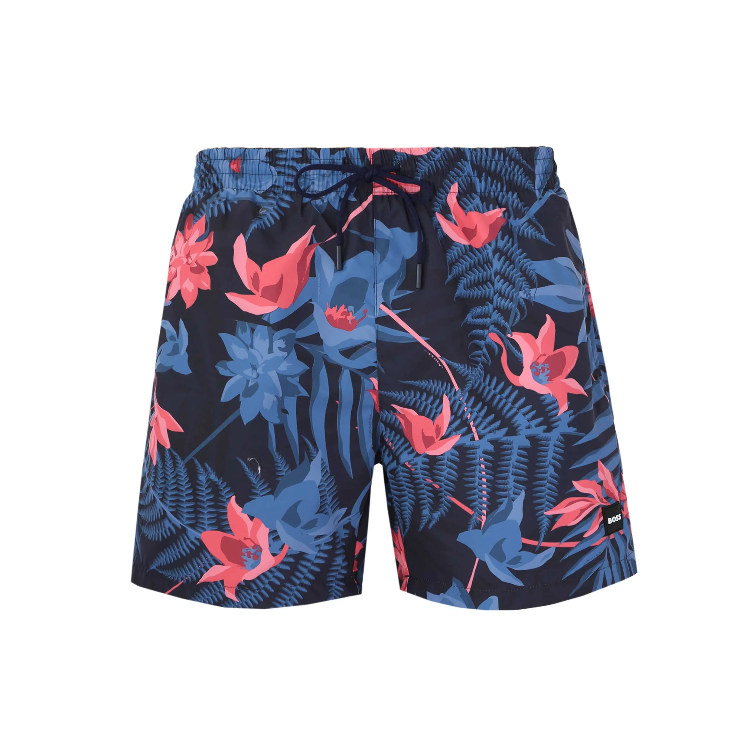 BOSS Piranha Swim Short in Navy