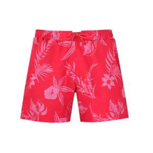 BOSS Reev Swim Short in Dark Pink