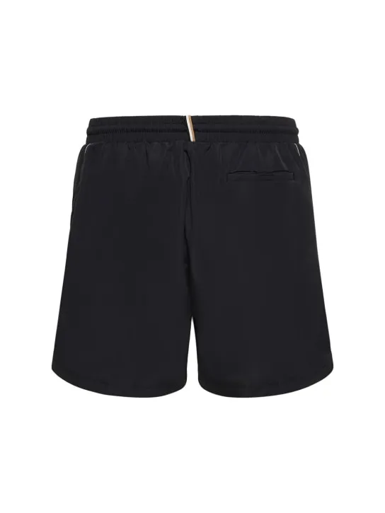 Boss   Starfish logo tech swim shorts 