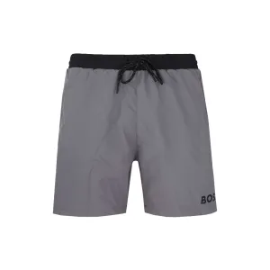 BOSS Starfish Swim Short in Dark Grey