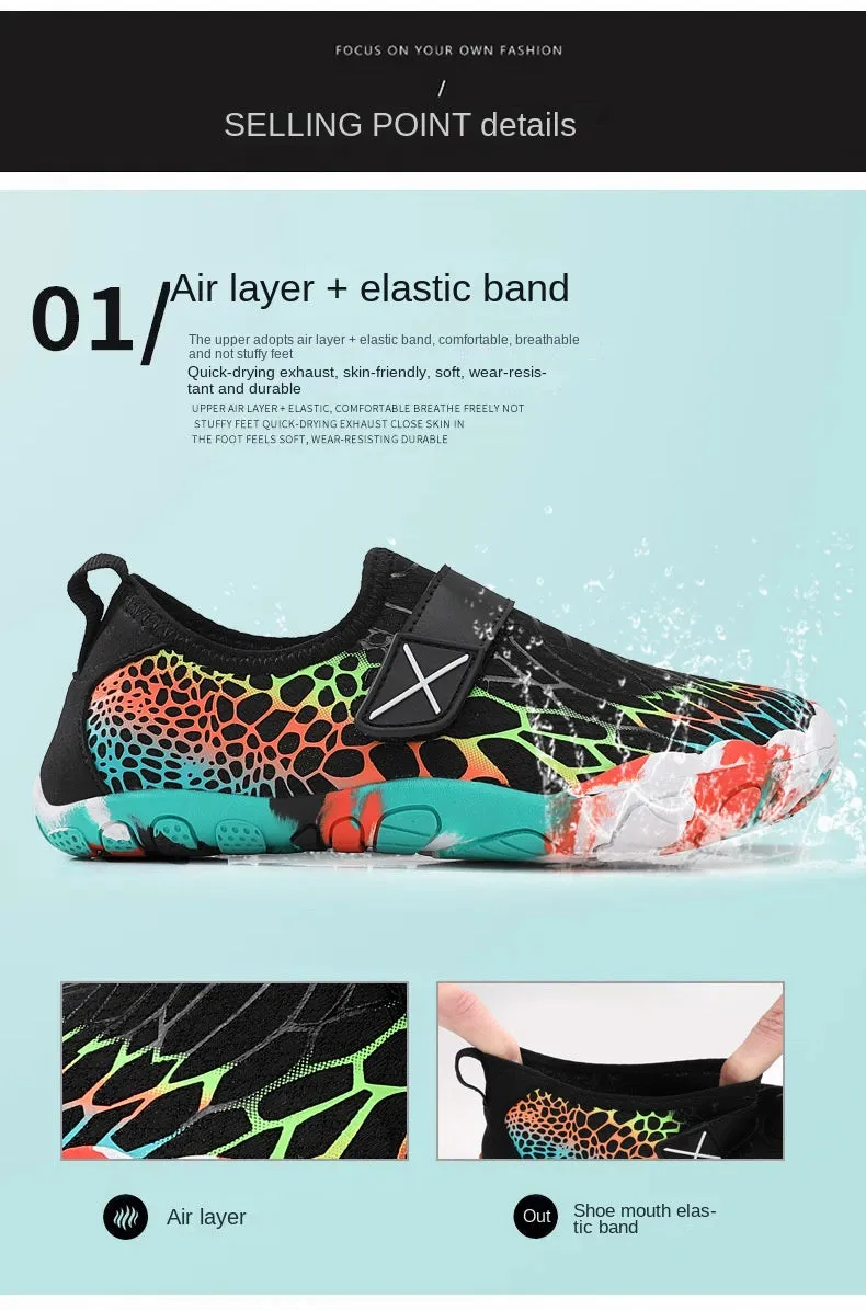 Breathable Quick-Dry Shoes for Beach and Water Sports for Kids